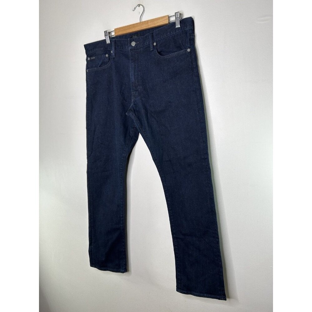 Polo by Ralph Lauren Men's Slim Jeans - Dark Blue - Picture 3 of 15